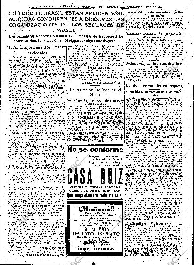 ABC SEVILLA 09-05-1947 página 5