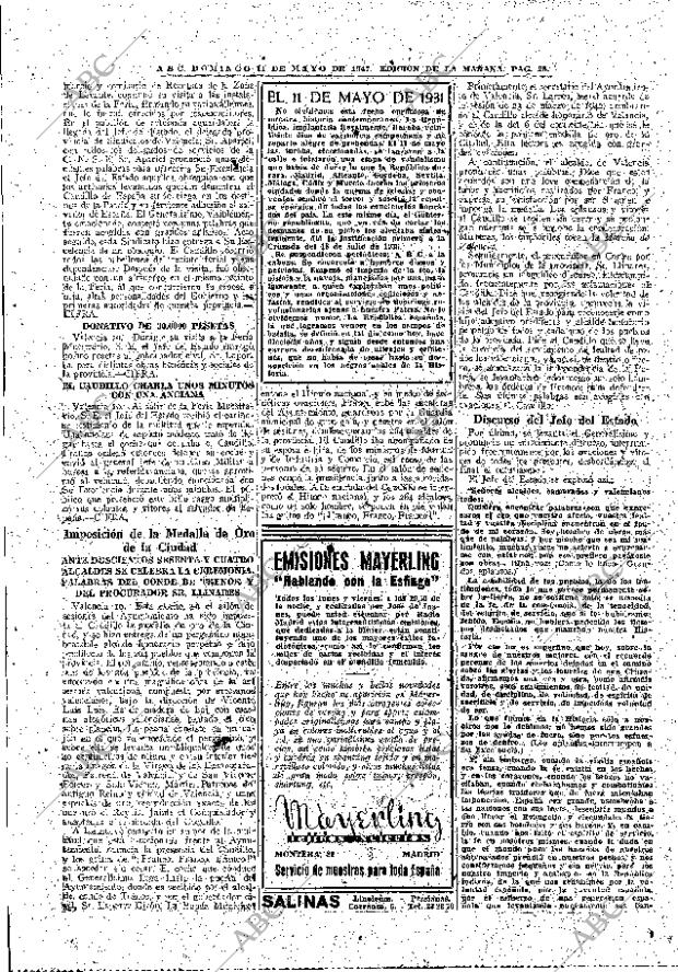 ABC MADRID 11-05-1947 página 25
