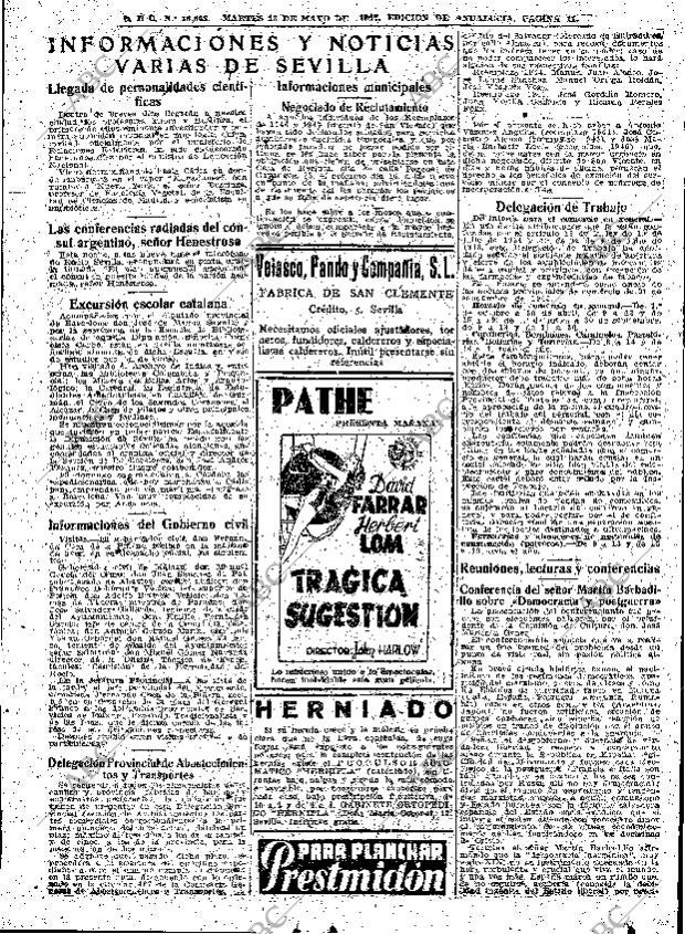 ABC SEVILLA 13-05-1947 página 11