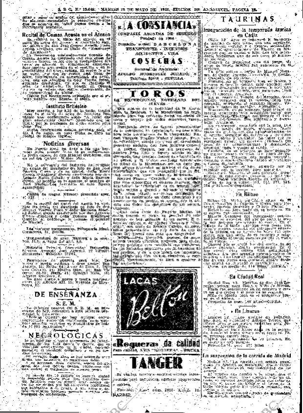 ABC SEVILLA 13-05-1947 página 13