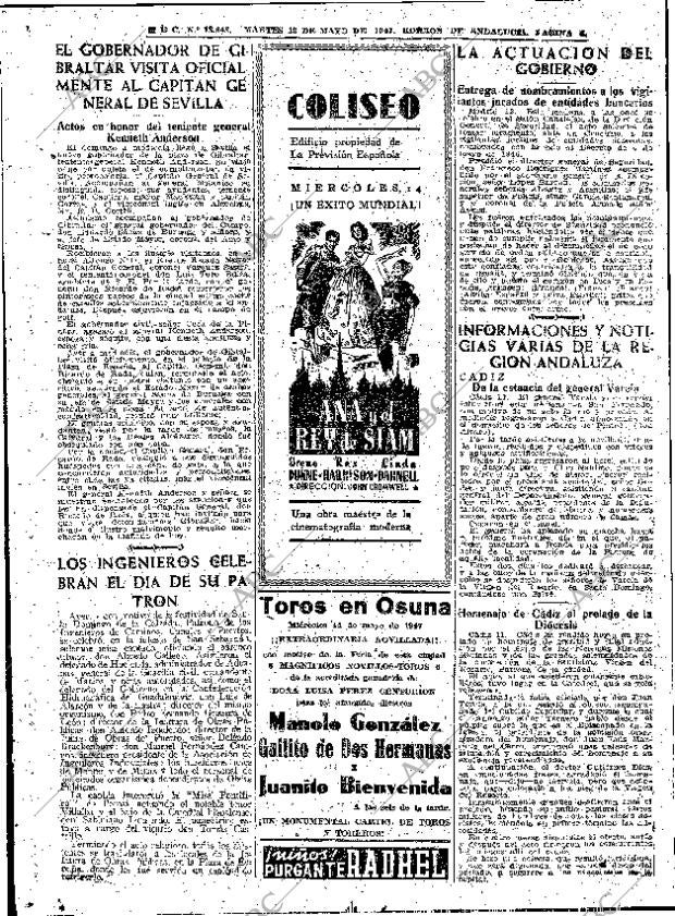 ABC SEVILLA 13-05-1947 página 4