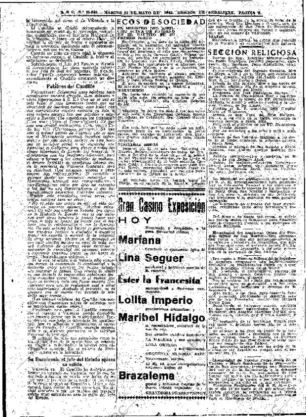 ABC SEVILLA 13-05-1947 página 8