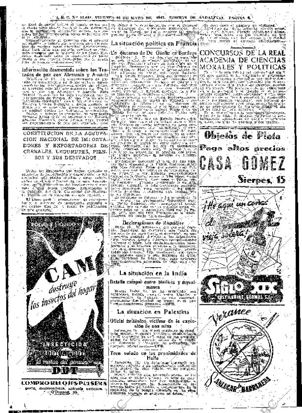 ABC SEVILLA 16-05-1947 página 8