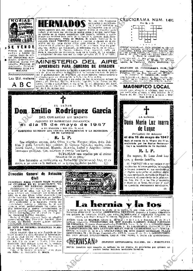 ABC MADRID 17-05-1947 página 23