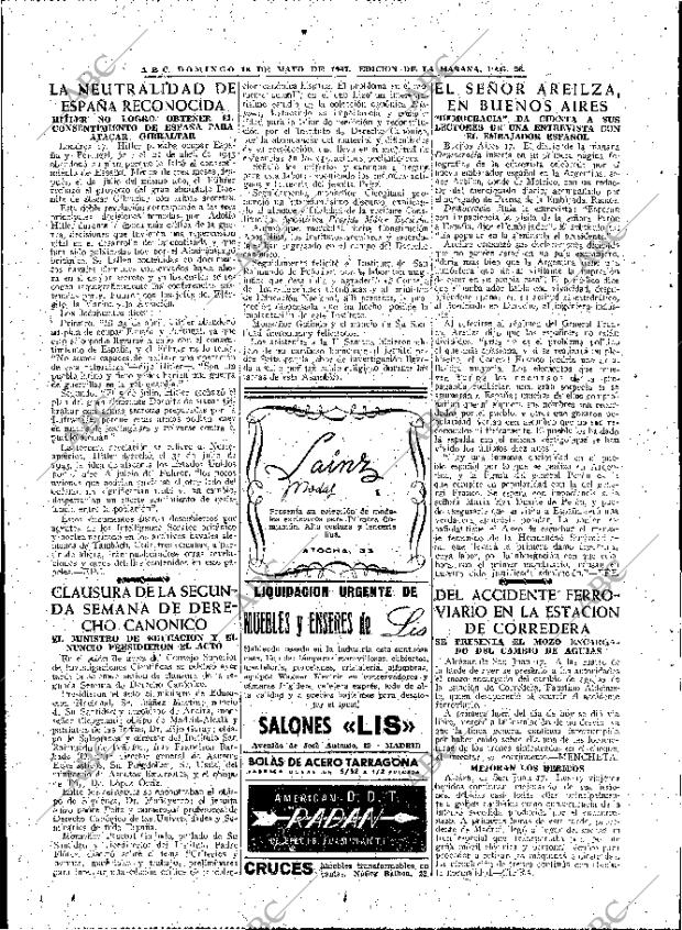 ABC MADRID 18-05-1947 página 26