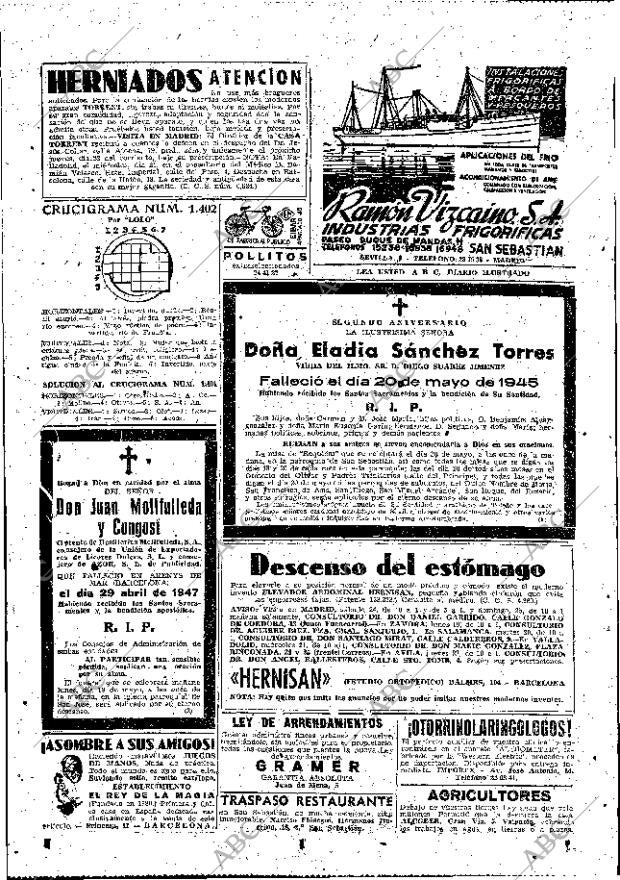 ABC MADRID 18-05-1947 página 38