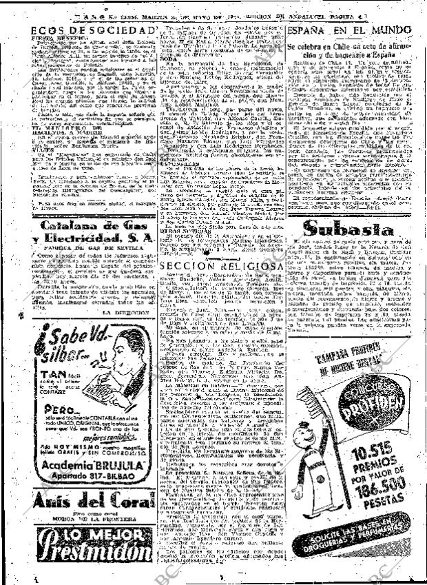 ABC SEVILLA 20-05-1947 página 4