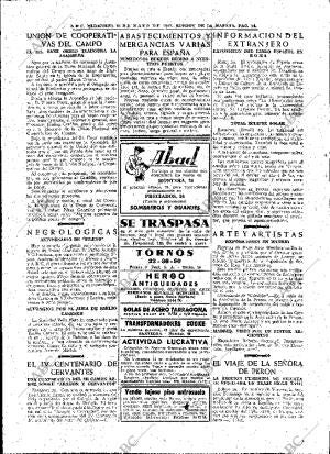 ABC MADRID 21-05-1947 página 14