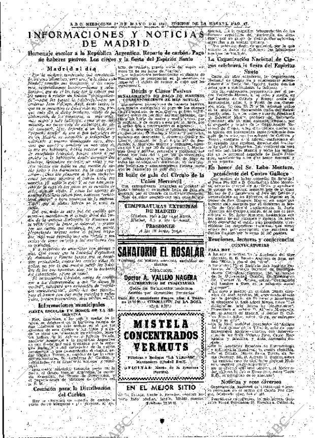 ABC MADRID 21-05-1947 página 17