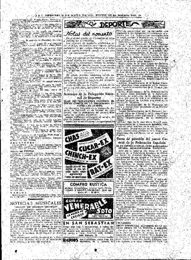 ABC MADRID 21-05-1947 página 19