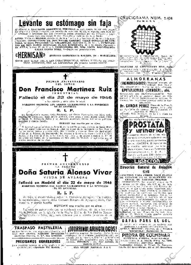 ABC MADRID 21-05-1947 página 23