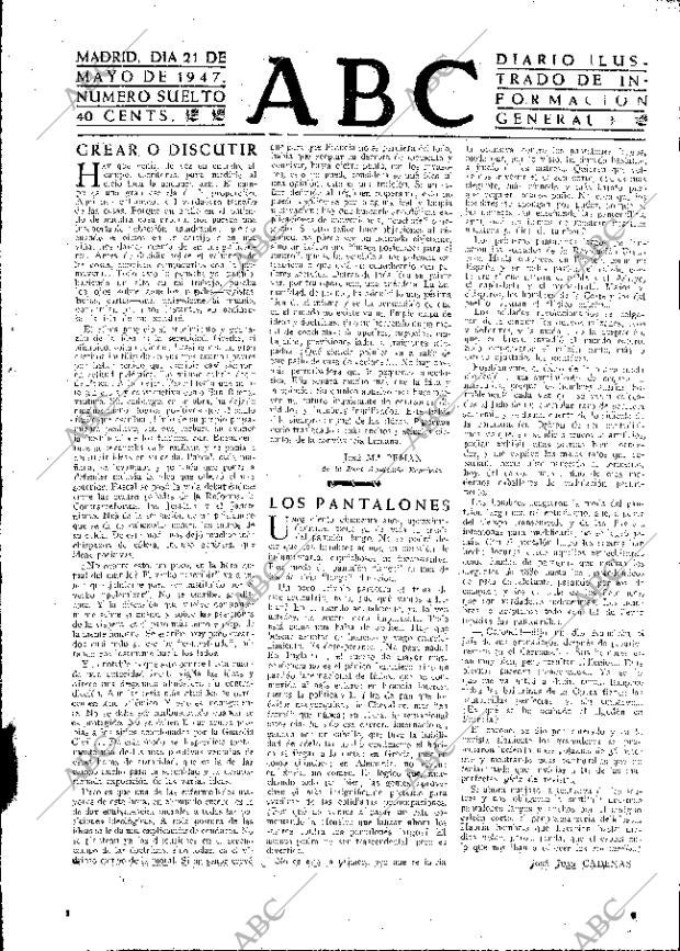 ABC MADRID 21-05-1947 página 3