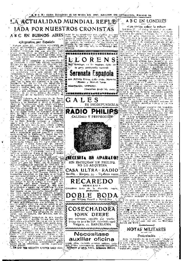 ABC SEVILLA 25-05-1947 página 13