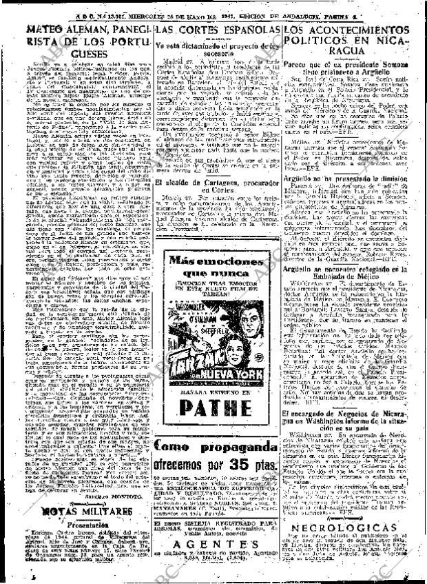 ABC SEVILLA 28-05-1947 página 4