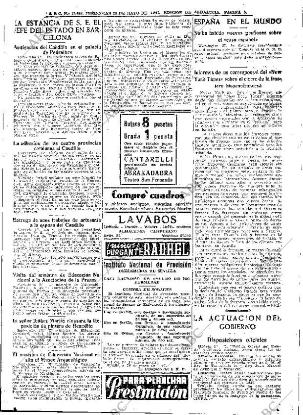 ABC SEVILLA 28-05-1947 página 5