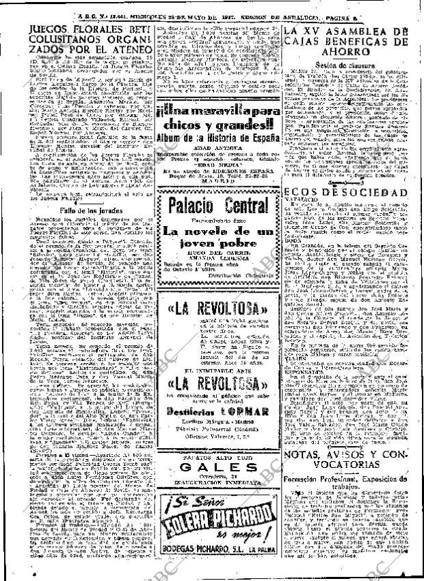 ABC SEVILLA 28-05-1947 página 6