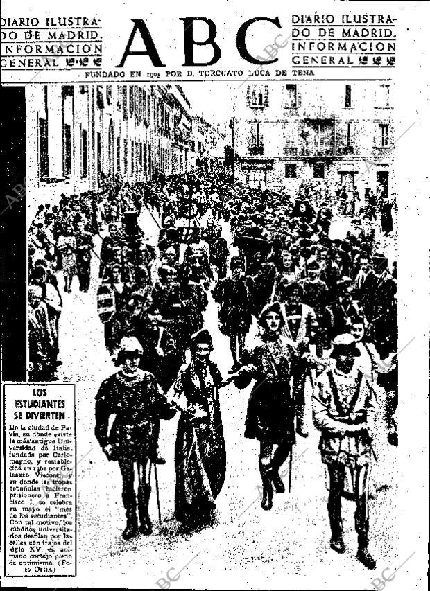 ABC SEVILLA 29-05-1947 página 1