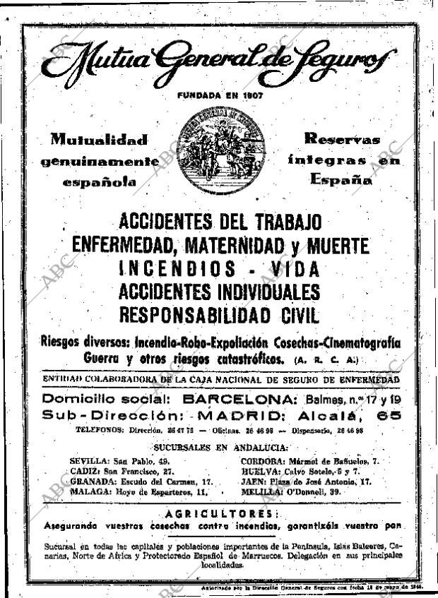 ABC SEVILLA 29-05-1947 página 16