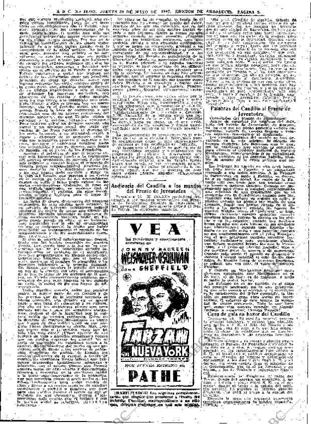 ABC SEVILLA 29-05-1947 página 7
