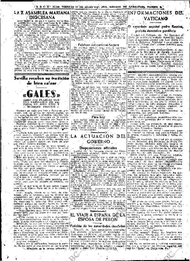 ABC SEVILLA 30-05-1947 página 4