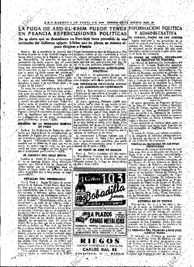 ABC MADRID 03-06-1947 página 19