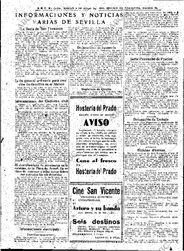 ABC SEVILLA 03-06-1947 página 11