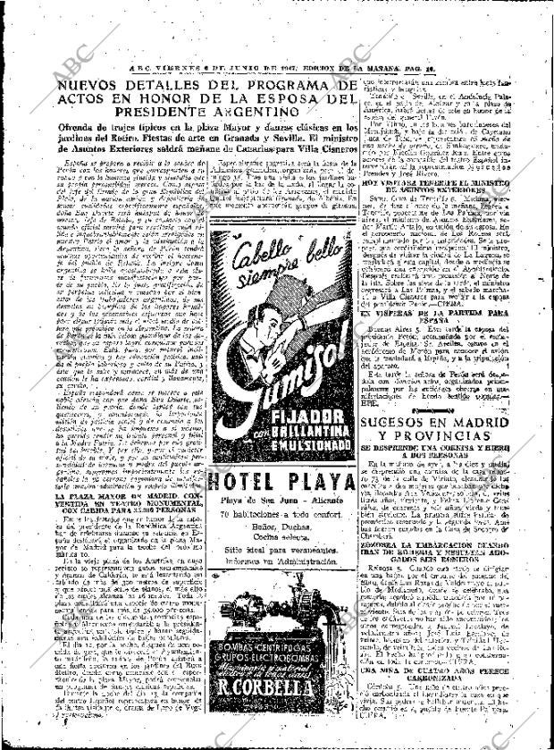 ABC MADRID 06-06-1947 página 10