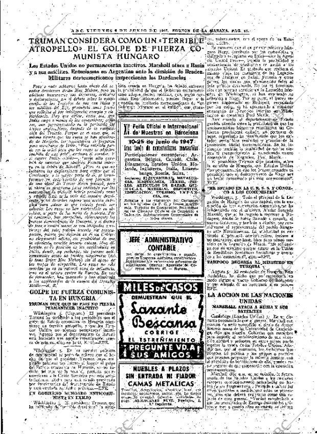 ABC MADRID 06-06-1947 página 11