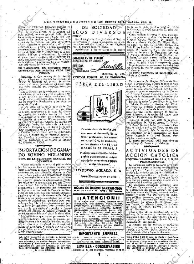 ABC MADRID 06-06-1947 página 14