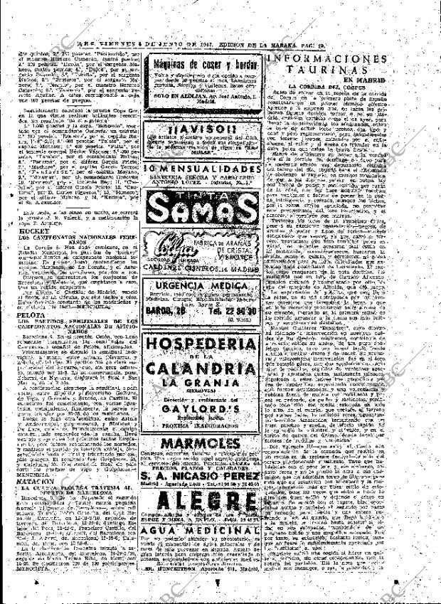 ABC MADRID 06-06-1947 página 19