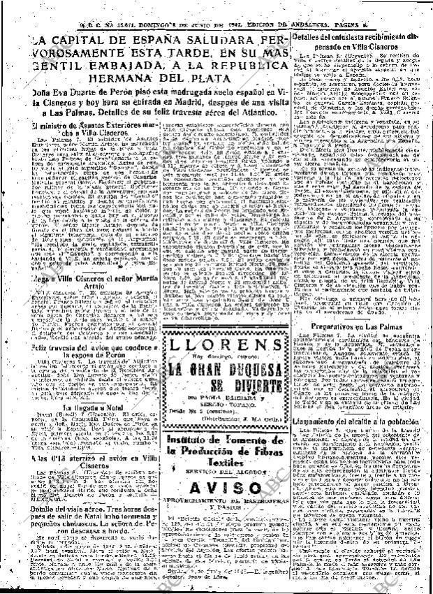 ABC SEVILLA 08-06-1947 página 5