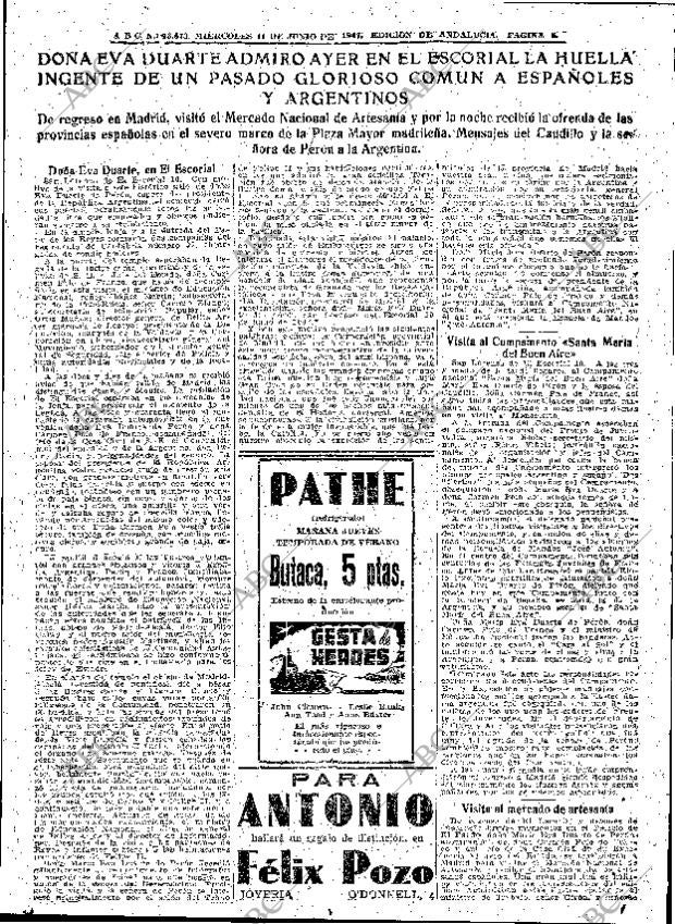 ABC SEVILLA 11-06-1947 página 5