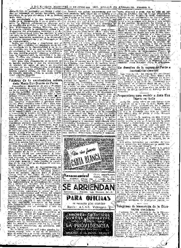 ABC SEVILLA 11-06-1947 página 7