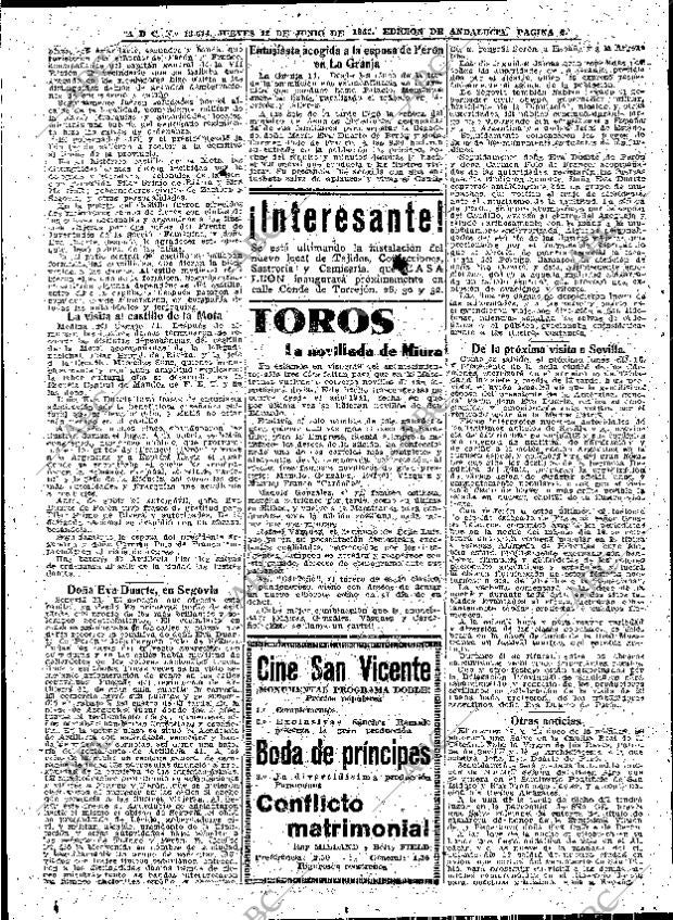 ABC SEVILLA 12-06-1947 página 6