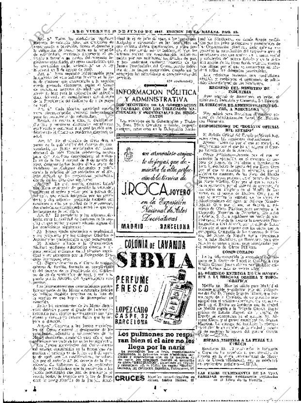 ABC MADRID 13-06-1947 página 10