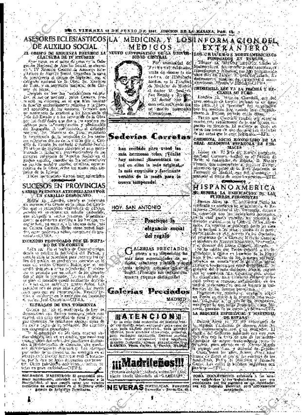 ABC MADRID 13-06-1947 página 13