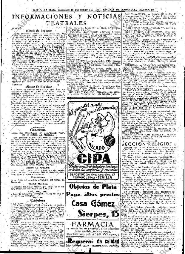 ABC SEVILLA 13-06-1947 página 13