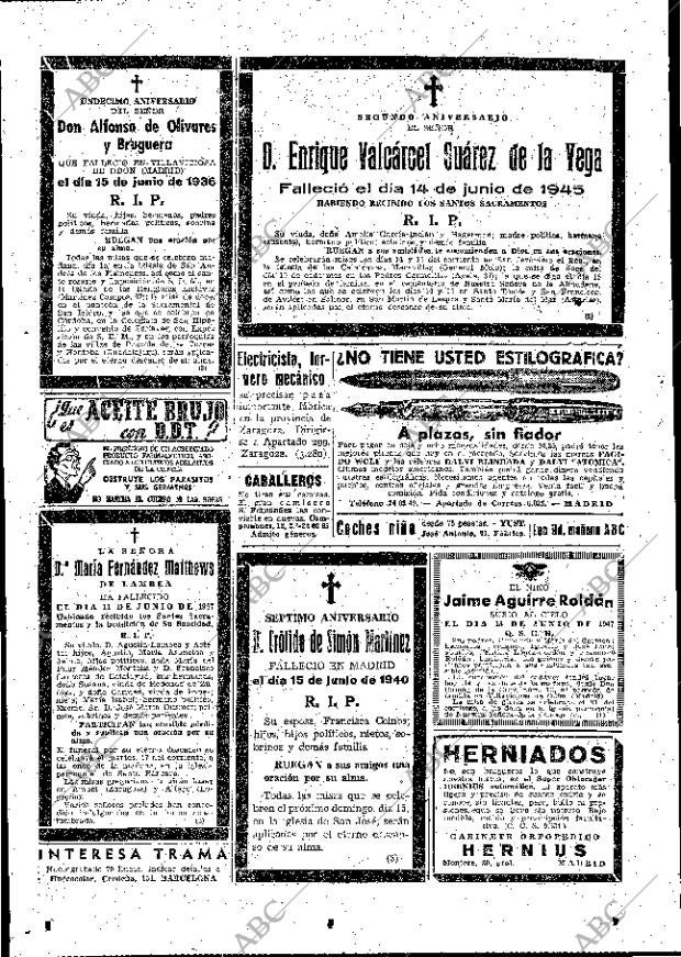 ABC MADRID 14-06-1947 página 22