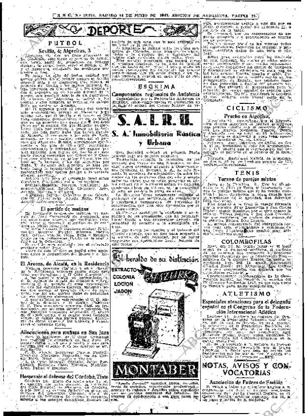 ABC SEVILLA 14-06-1947 página 11