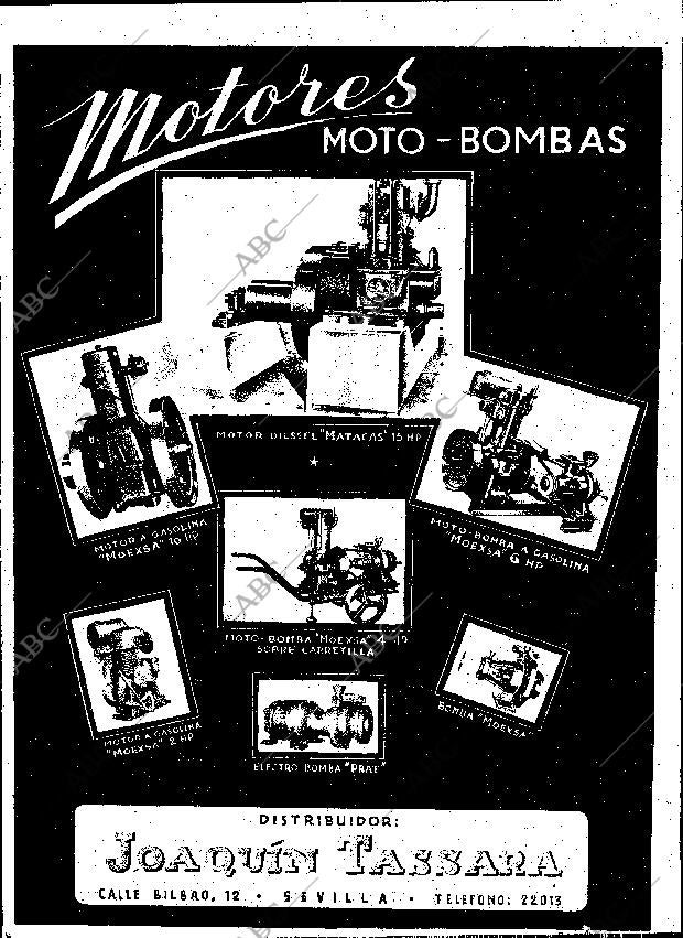 ABC SEVILLA 14-06-1947 página 16