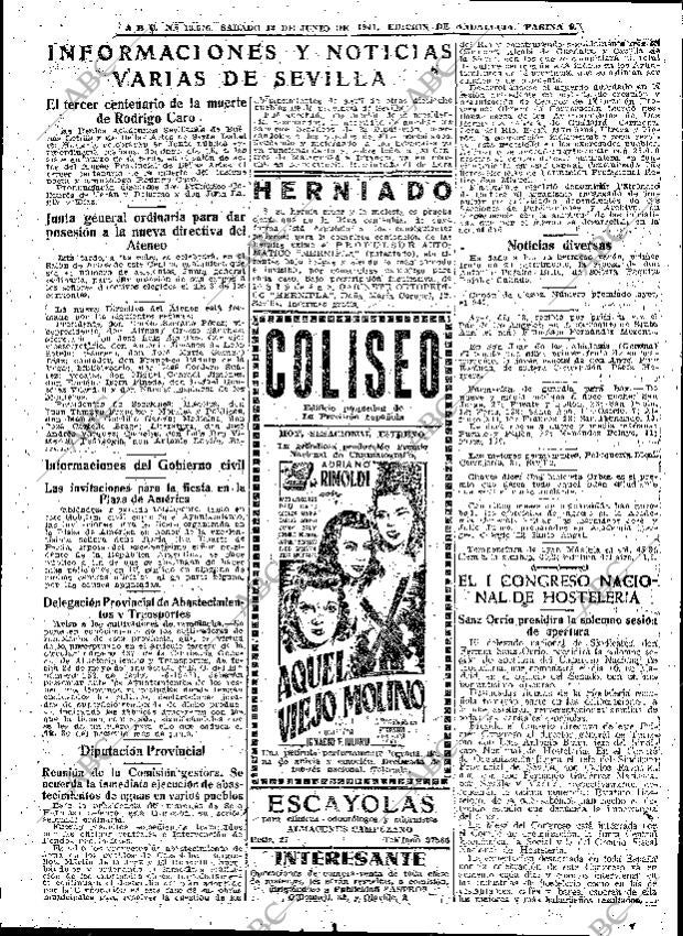 ABC SEVILLA 14-06-1947 página 9