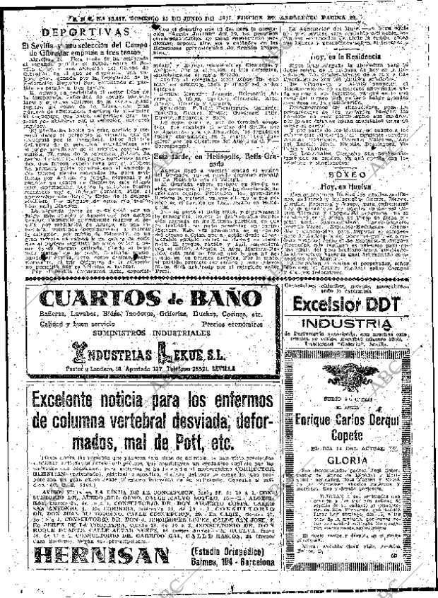 ABC SEVILLA 15-06-1947 página 18