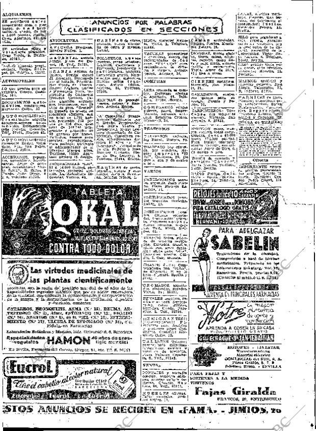 ABC SEVILLA 15-06-1947 página 19