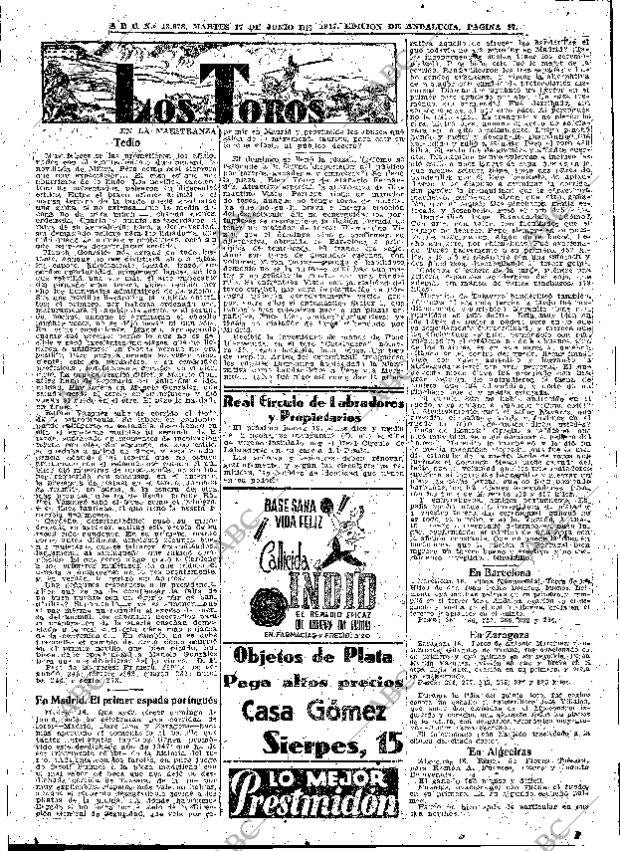 ABC SEVILLA 17-06-1947 página 17