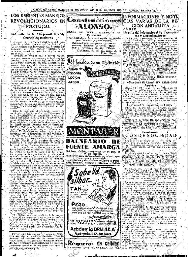 ABC SEVILLA 17-06-1947 página 4