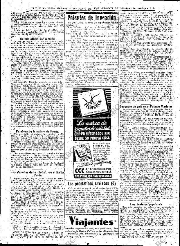ABC SEVILLA 17-06-1947 página 7