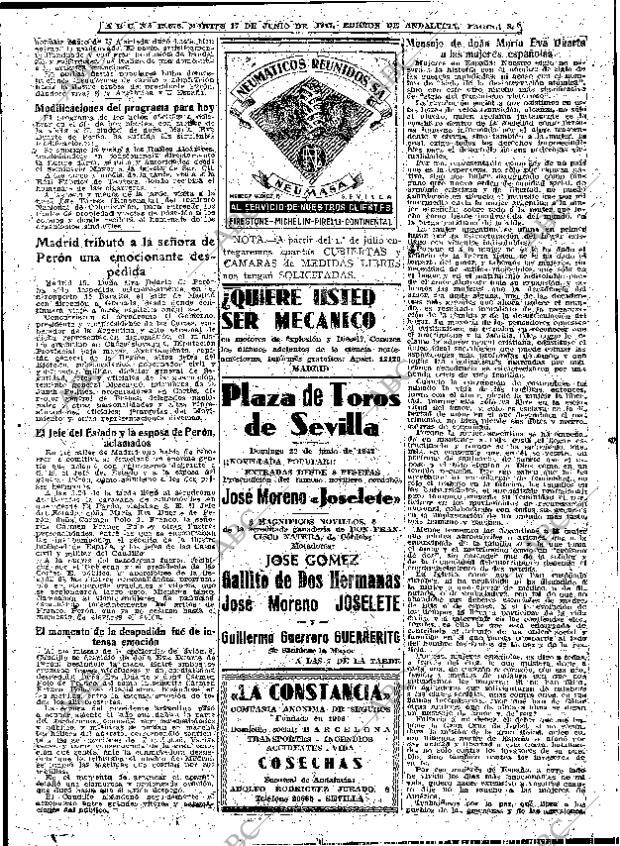 ABC SEVILLA 17-06-1947 página 8