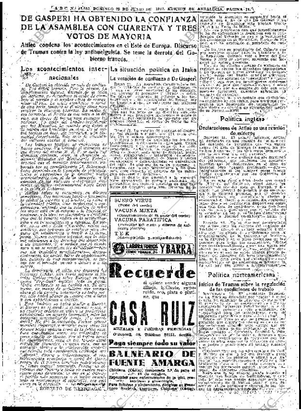 ABC SEVILLA 22-06-1947 página 11