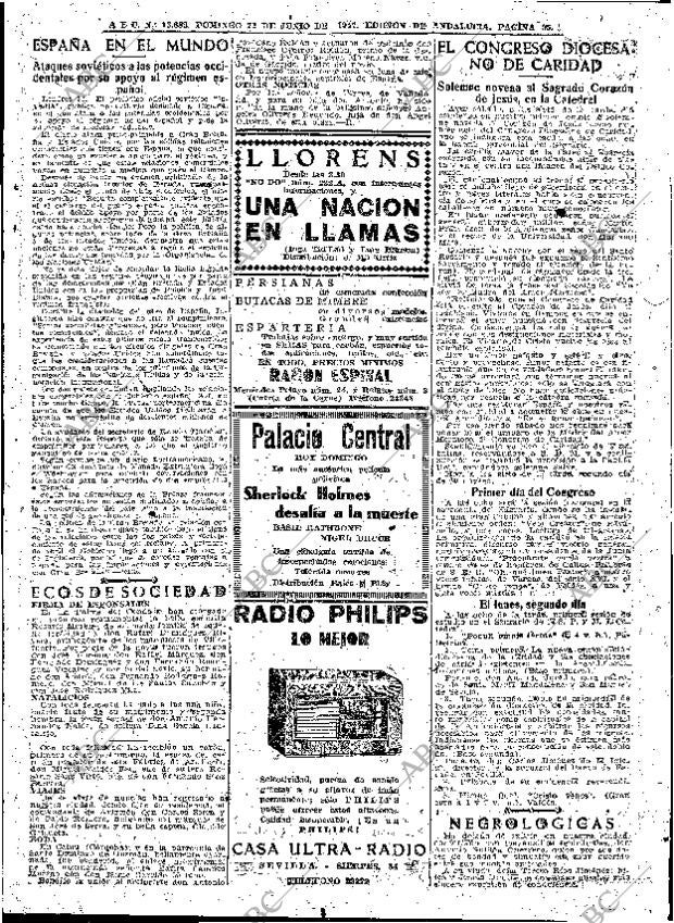 ABC SEVILLA 22-06-1947 página 15