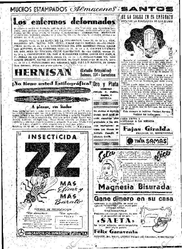 ABC SEVILLA 22-06-1947 página 16